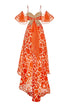 Amar Dress Flower Orange
